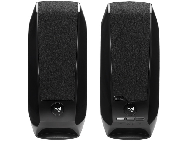 LOGITECH S150 STEREO-LAUTSPRECHER 980-000029 1,2Watt/USB schwarz