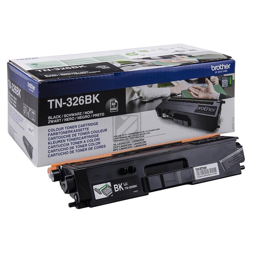 TN326BK BROTHER HL Toner black HC 4000 Seiten