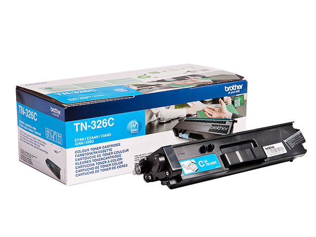 TN326C BROTHER HLL8250CDN TONER CYA HC 3500Seiten hohe Kapazitaet