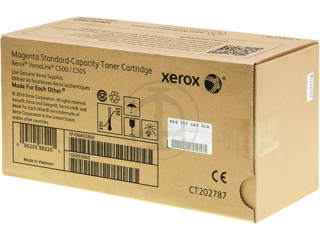 106R03860 XEROX VERSALINK C500 TONER MA 2400Seiten Standard Kapazitaet