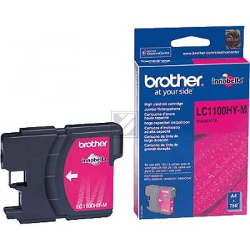 LC1100HYM BROTHER MFC Tinte magenta HC 750Seiten