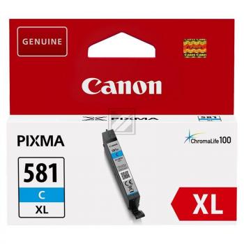 2049C001 CANON CLI581XLC Nr.581 Pixma TS TR Tinte cyan HC 519Seiten