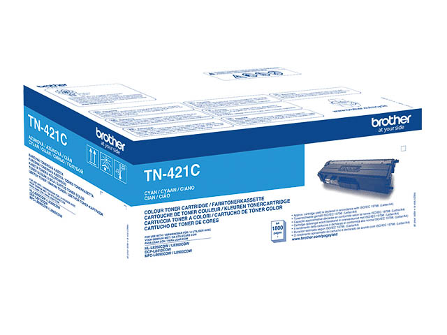 TN421C BROTHER HLL8260CDW TONER CYA ST 1800Seiten Standard Kapazitaet