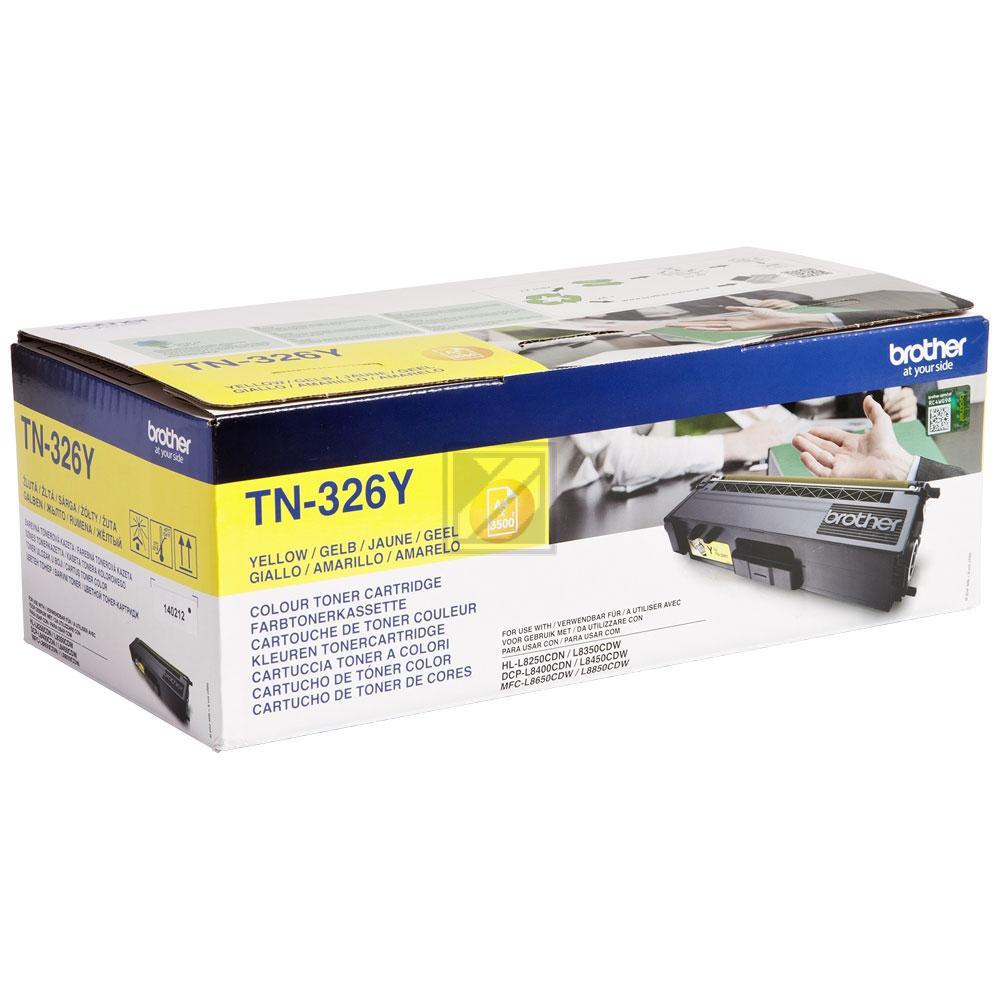 TN326Y BROTHER HL Toner yellow HC 3500 Seiten