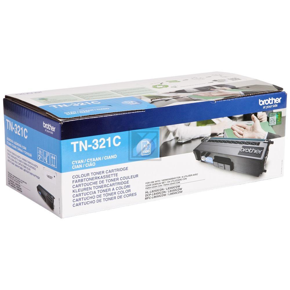 TN321C BROTHER HL Toner cyan ST 1500 Seiten