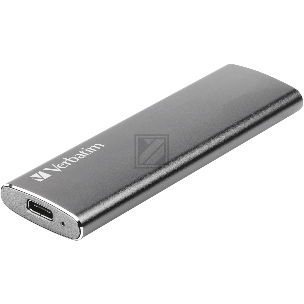 VERBATIM VX500 SSD 480GB 47443 USB 3.1 Typ C extern grau