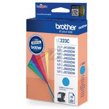 LC223C BROTHER MFC Tinte cyan ST 550 Seiten