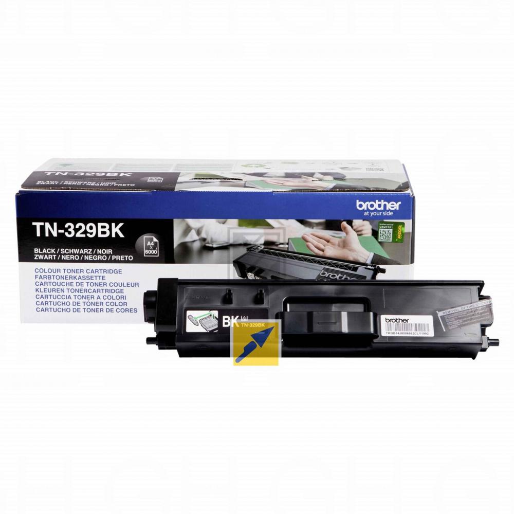 TN329BK BROTHER HL Toner black 6000 Seiten