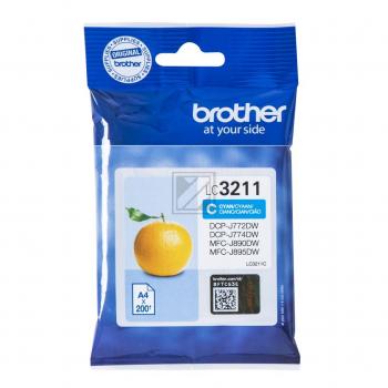 LC3211C BROTHER DCP Tinte cyan ST 200 Seiten