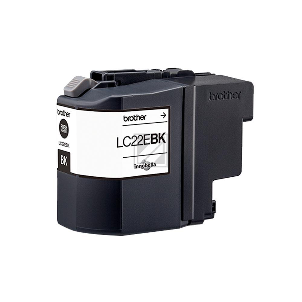 LC22EBK BROTHER MFC Tinte black 2400 Seiten
