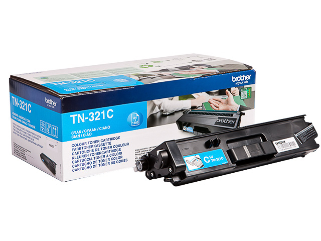 TN321C BROTHER HLL8250CDN TONER CYA ST 1500Seiten Standard Kapazitaet