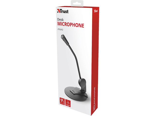 TRUST PRIMO TISCH MIKROFON 21674 PC u. Laptop