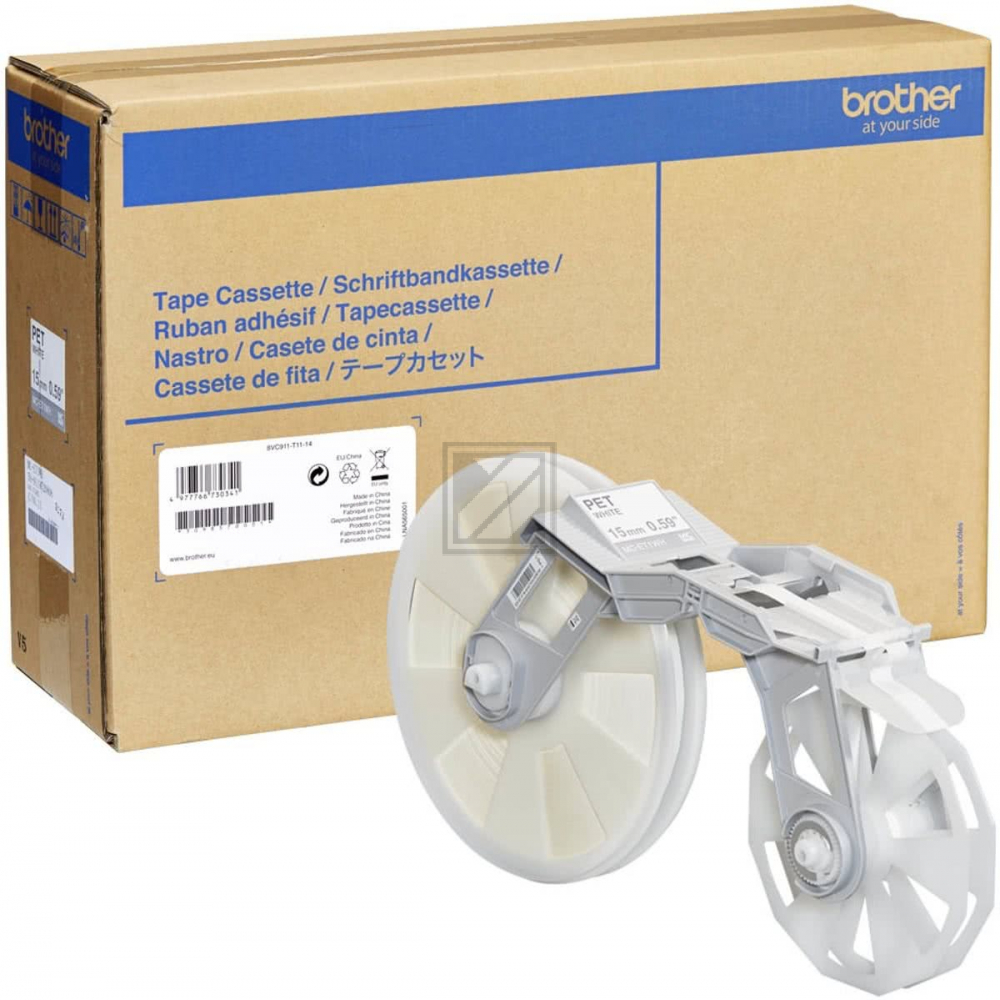 MCET1WH BROTHER Farbband 15mm weiss 310 Meter OPP Tape Creator
