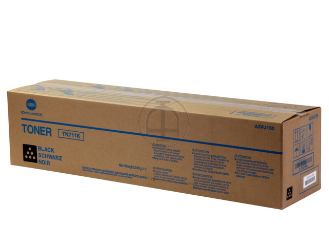 A3VU150 KONICA BIZHUB PRO C654 TONER BLK 47.200Seiten TN711K