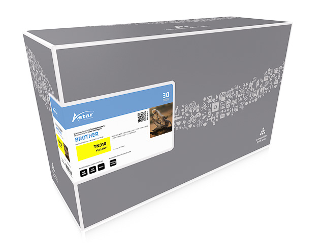 AS20130 ASTAR BRO. HLL9310 TONER YEL TN910Y 9000Seiten