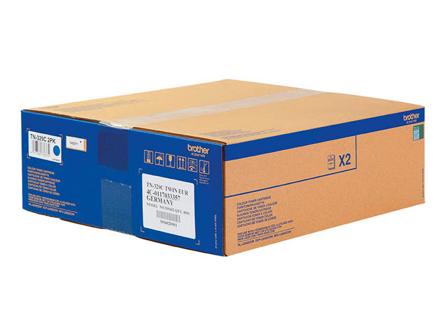 TN329CTWIN BROTHER HLL8350 TONER (2) CYA 2x6000Seiten