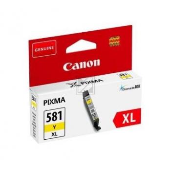 2051C001 CANON CLI581XLY Nr.581 Pixma TS TR Tinte yellow HC 519Seiten