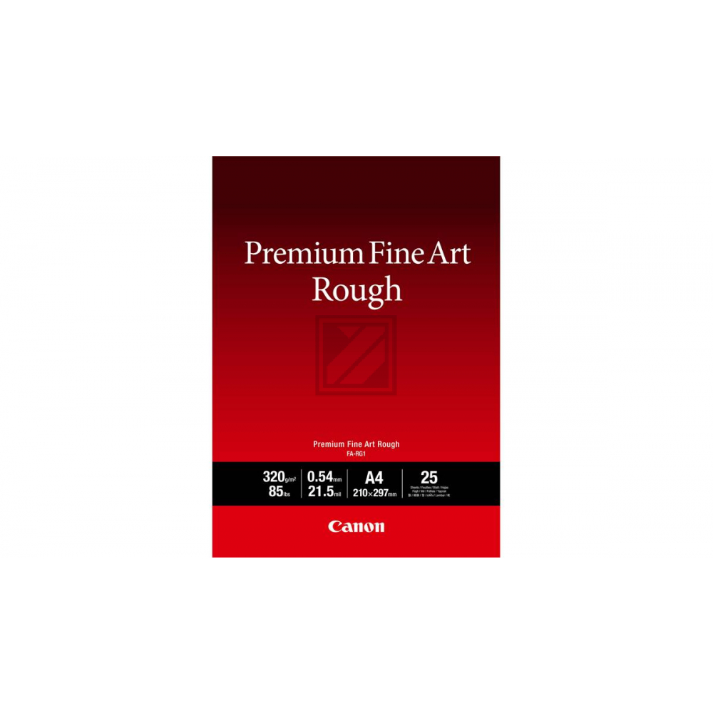 4562C001 CANON Fotopapier A4 (210x297mm) 25Blatt weiss FA-RG1 320gr