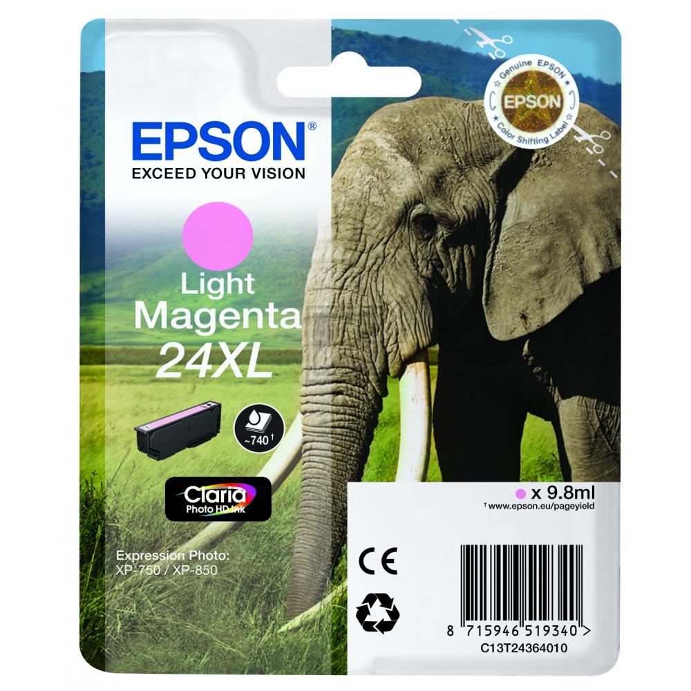 C13T24364012 EPSON XP Tinte light mag HC 740Seiten 9,8ml