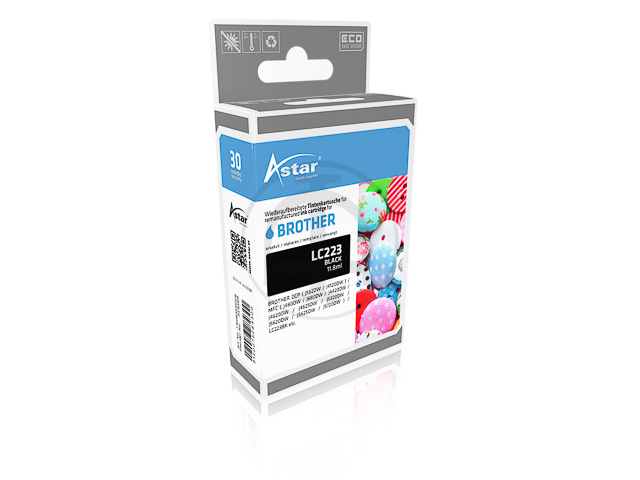 AS16009 ASTAR BRO. MFCJ4420 TINTE BLK LC223BK 550Seiten 11,8ml