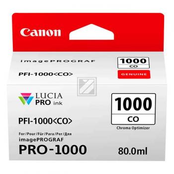 0556C001 CANON PFI1000CO IPF Tinte chroma 680Seiten Glanzoptimierer 80ml