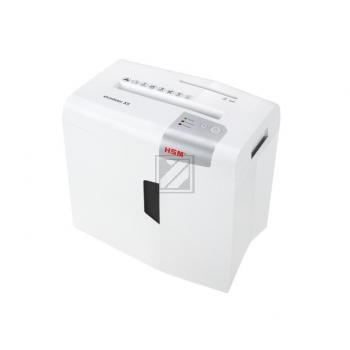 1043121 HSM Shredstar X5 Aktenvernichter A4 4,5x30mm Partikel 5 Blatt P-3 weiss