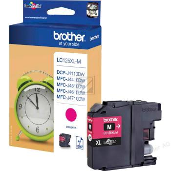 LC125XLM BROTHER MFC Tinte magenta HC 1200Seiten