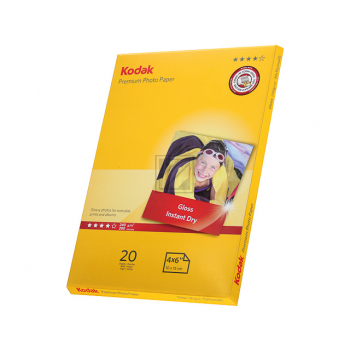 185Z000560 KODAK premium Fotopapier A6 (105x148mm) 20Blatt weiss 240gr