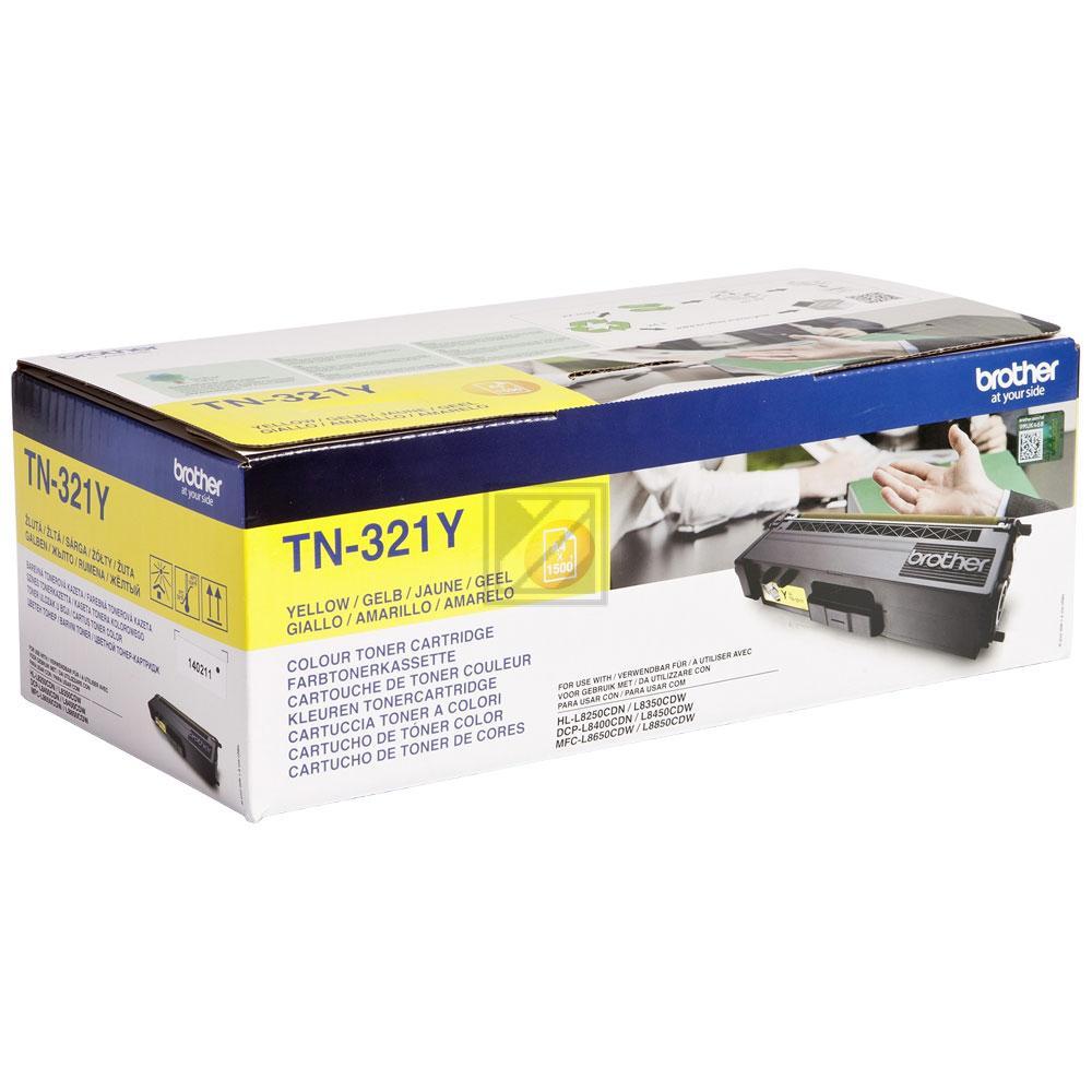 TN321Y BROTHER HL Toner yellow ST 1500 Seiten