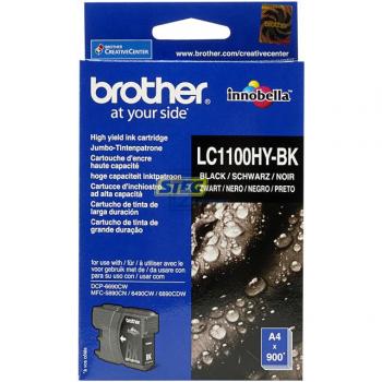 LC1100HYBK BROTHER MFC Tinte black HC 900Seiten
