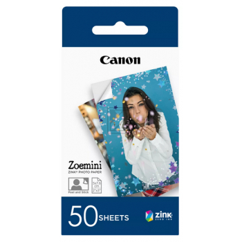 3215C002 CANON Zink Fotopapier 50x75mm 50Blatt weiss