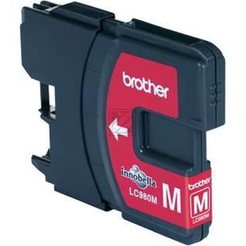 LC980M BROTHER DCP Tinte magenta 260 Seiten