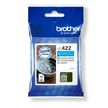LC422C BROTHER MFCJ Tinte cyan ST 550 Seiten