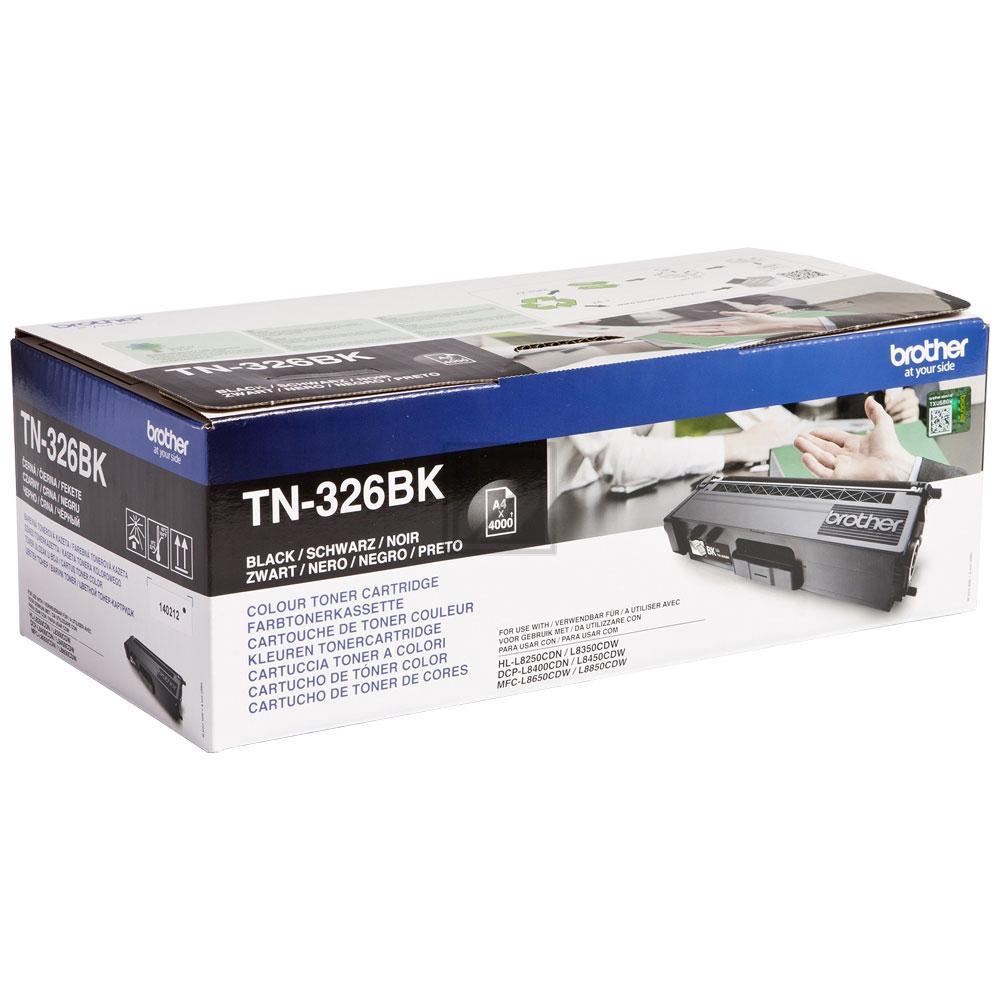 TN326BK BROTHER HL Toner black HC 4000 Seiten