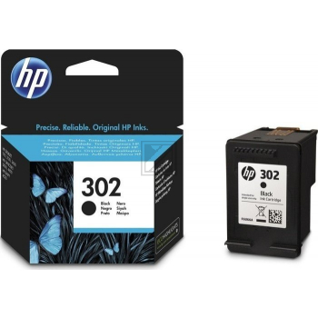 F6U66AE#UUS HP 302 OJ Tinte black ST 170 Seiten 3,5ml